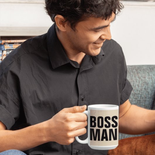 BOSS MAN COFFEE MUGS CUPS KAFFEETASSE
