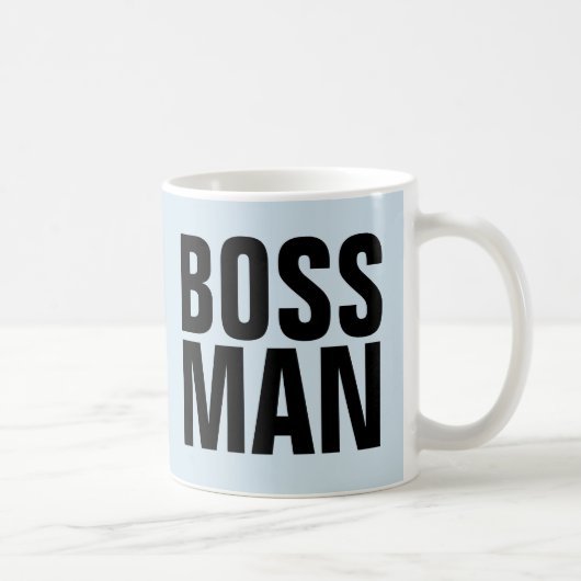 BOSS MAN COFFEE MUGS KAFFEETASSE (Rechts)