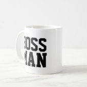 BOSS MAN COFFEE MUGS KAFFEETASSE (Vorderseite Links)