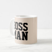 BOSS MAN COFFEE MUGS KAFFEETASSE (Vorderseite Links)