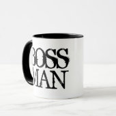 BOSS MAN COFFEE MUGS TASSE (Vorderseite Links)