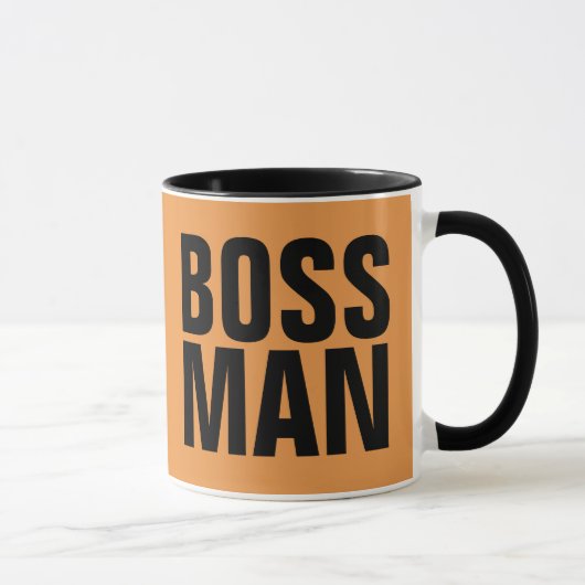 BOSS MAN COFFEE MUGS TASSE (Rechts)