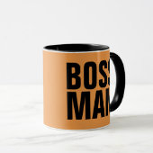 BOSS MAN COFFEE MUGS TASSE (VorderseiteRechts)