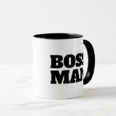 BOSS MAN COFFEE MUGS TASSE (VorderseiteRechts)