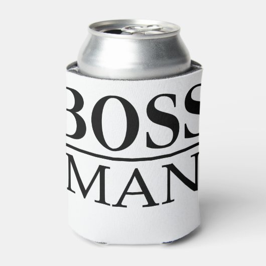 BOSS MAN DOSENKÜHLER (Kanne Vorderseite)