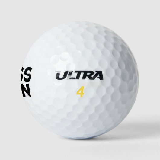 Boss Man Golfball (Logo)