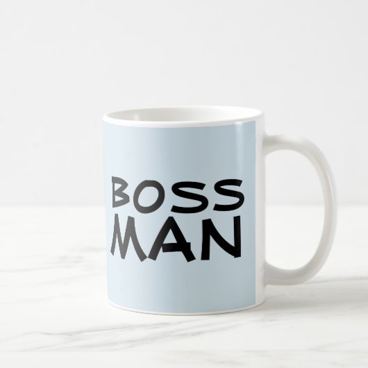 BOSS MAN-Kaffeemugs Kaffeetasse (Rechts)