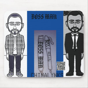 BOSS MAN MOUSE PAD MOUSEPAD