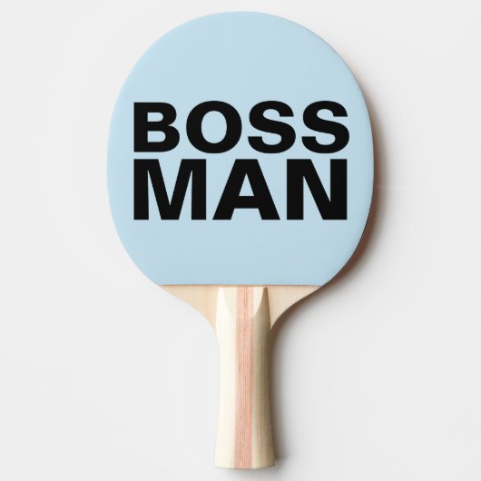 BOSS MAN PONG PADDLES TISCHTENNIS SCHLÄGER (Vorderseite)