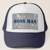 Boss Man Trucker Hat Truckerkappe (Vorderseite)