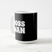 BOSS MAN VATER COFFEE MUGS KAFFEETASSE (Vorderseite Links)