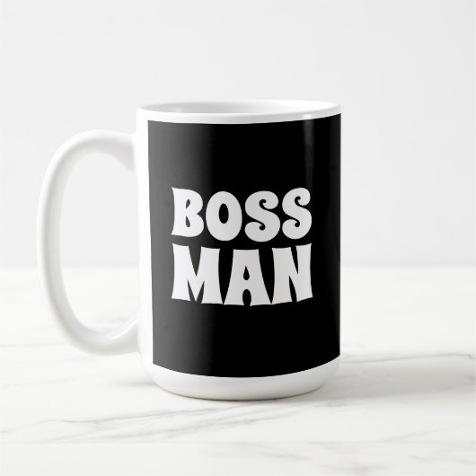 BOSS MAN VATER COFFEE MUGS KAFFEETASSE (Links)