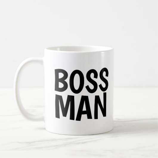 BOSS-MANN-KAFFEETASSE KAFFEETASSE (Links)