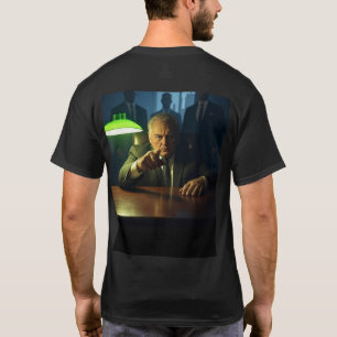 Boss Männer Schwarzer T - Shirt zurück