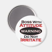 Boss mit Haltung Magnet (Vorderseite/Rückseite)