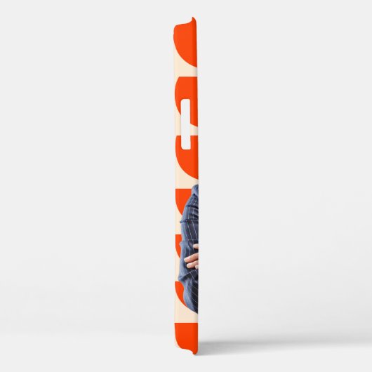 Boss mit Hundekopf stehend mit Händchenüberzug Case-Mate iPhone Hülle (Rückseite / Rechts)