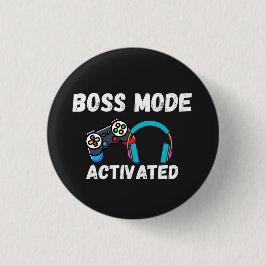 Boss Mode Activated Gamer Button