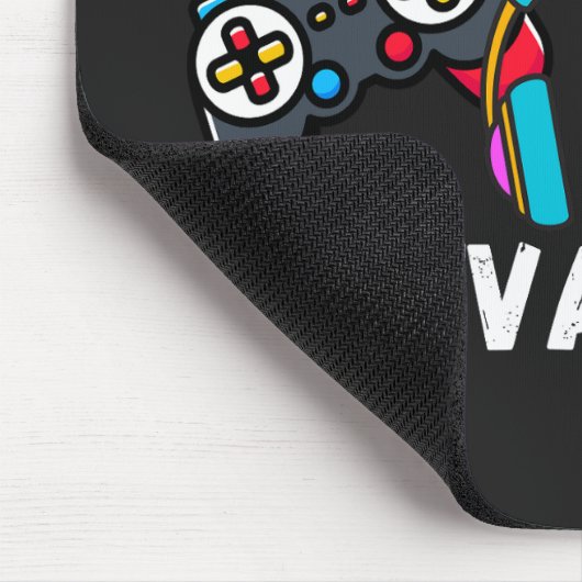 Boss Mode Activated Gamer  Mousepad (Ecke)