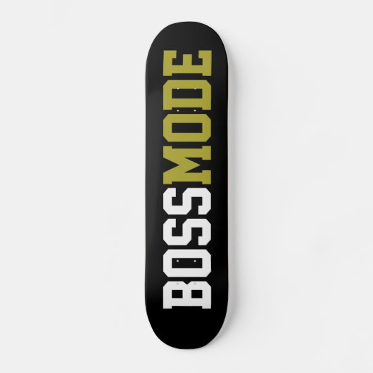 BOSS MODE-Skateboard Skateboard (Vorderseite)