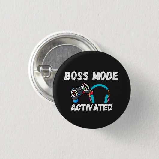 Boss Modus Aktiviert Gamer Button (Vorne & Hinten)