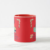 Boss-Modus aktiviert hellrot Tasse (Zentrum)