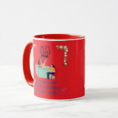 Boss-Modus aktiviert hellrot Tasse (Vorderseite Links)