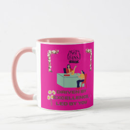 Boss-Modus aktiviert hot pink Tasse