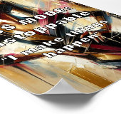 Boss-Modus: Unaufhaltsames Poster (Ecke)