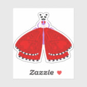 Boss Moth Aufkleber (Blatt)