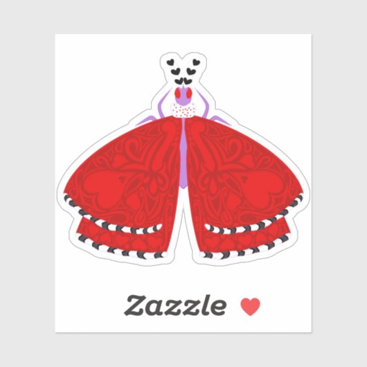 Boss Moth Aufkleber (Blatt)