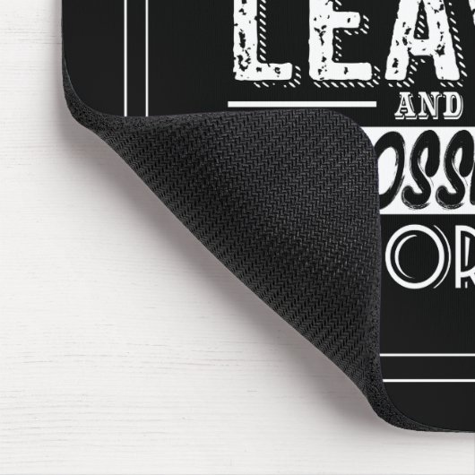 Boss Mouse Mat Ein wirklich großer Chef Mousepad (Ecke)