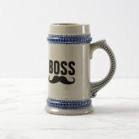 BOSS Mustache Tasse & Steins