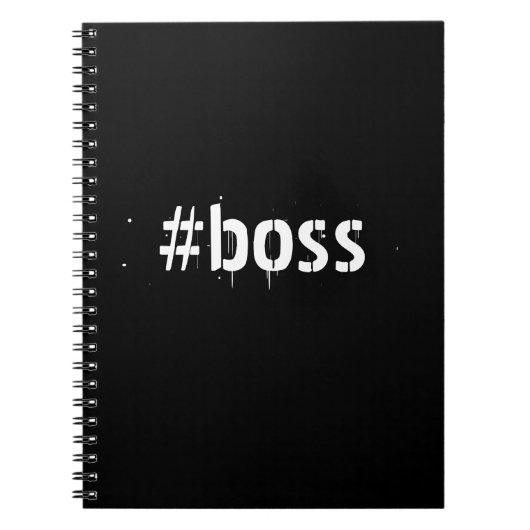 Boss - notizblock (Vorderseite)