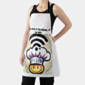 Boss of the Kitchen & WiFi Funny Vorron Schürze (InSitu)