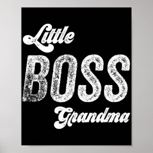 Boss Oma Baby Mütter Day Poster