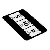 BOsS Periodische Tabelle Magnet (Rechte Seite)