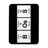 BOsS Periodische Tabelle Magnet (Vertikal)