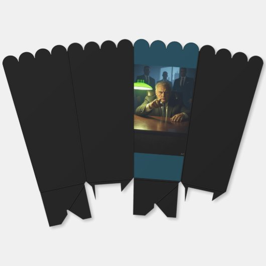 Boss-Popcornboxen Geschenkschachtel (Ungeklappt)