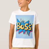 Boss Print in Shirt (Vorderseite)