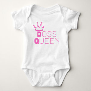 Boss Queen Baby Girl Bodysuit Strampler