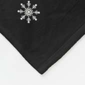 Boss Reindeer Christmas Family Matching Group Funn Fleecedecke (Ecke)