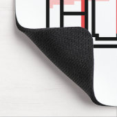 "BOSS" Retro font Mousepad (Ecke)