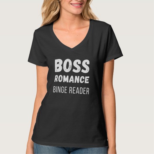 Boss Romance Boss Romance Binge Reader T-Shirt (Vorderseite)