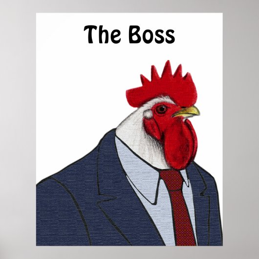 Boss Rooster Poster (Vorne)