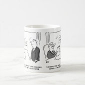 Boss sagt, ein Bericht sei auf dem Papier von Nizz Kaffeetasse (Mittel)