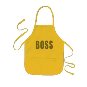 BOSS-Schürze Kinderschürze