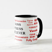 Boss Stress Reliever Stressgedämpfter Boss Joss Tasse (VorderseiteRechts)