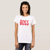BOSS-T - Shirt für Firmeninhaber (Vorne ganz)
