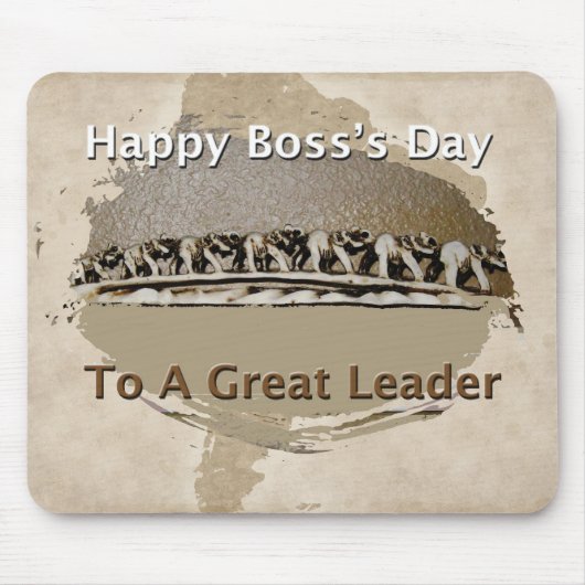 Boss-Tagesgeschenk Mousepad (Vorne)