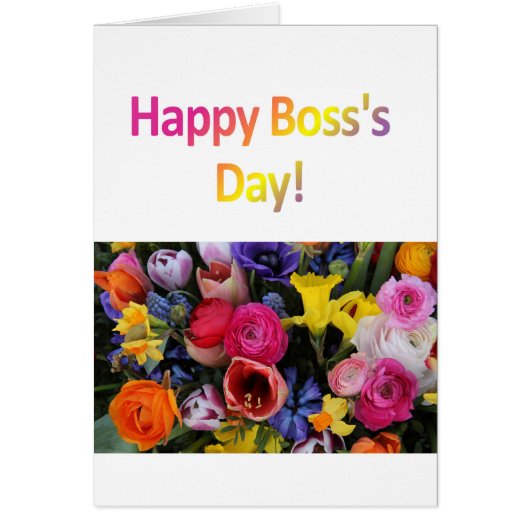 Boss-Tageskarte (Vorne)